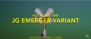 Lee más sobre el artículo Vídeo montaje. JG Emerger variant with Barry ord Clarke